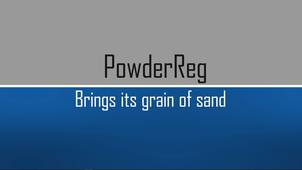 Osez l’Europe ! PowderReg brings its grain of sand
